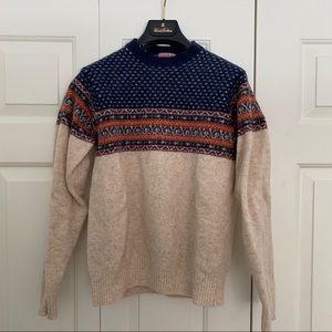 Vineyard vines fair isle wool sweater